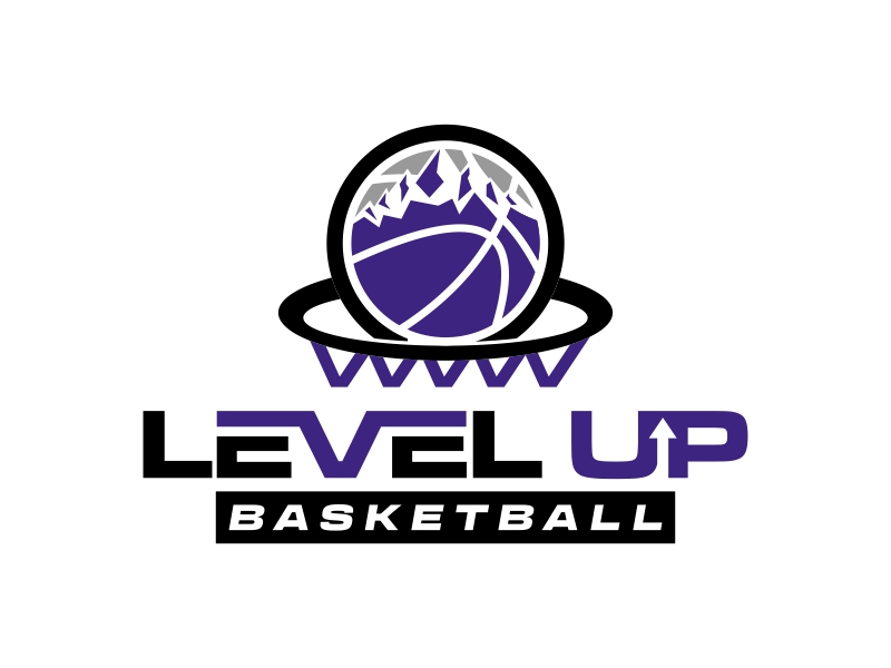 Level up New Mexico/ level up basketball logo design by luckyprasetyo