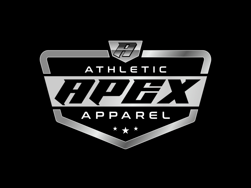 Athletic Apex Apparel logo design by DiDdzin