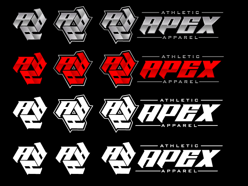 Athletic Apex Apparel logo design by berkah271