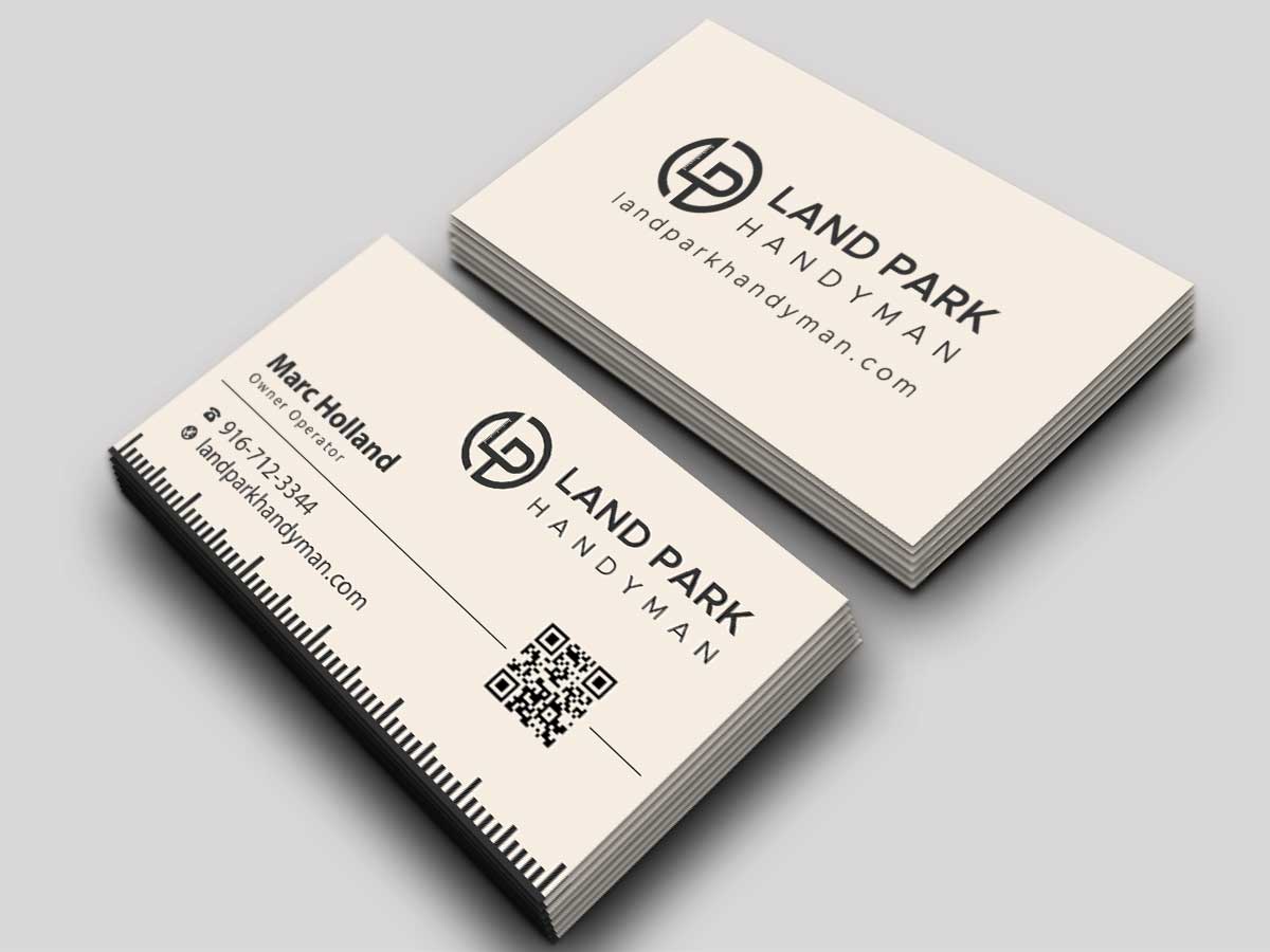 Land Park Handyman logo design by grea8design