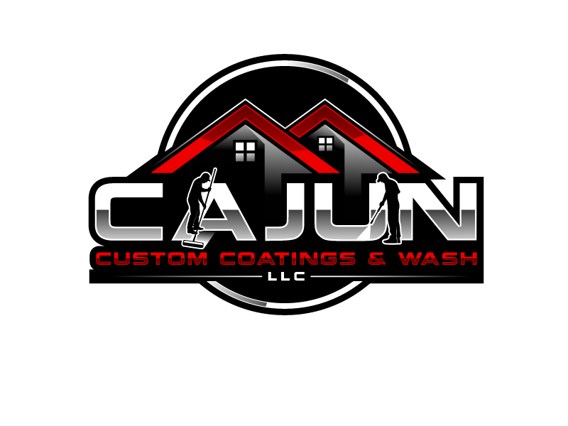 Cajun Custom Coatings & Wash LLC logo design by DreamLogoDesign