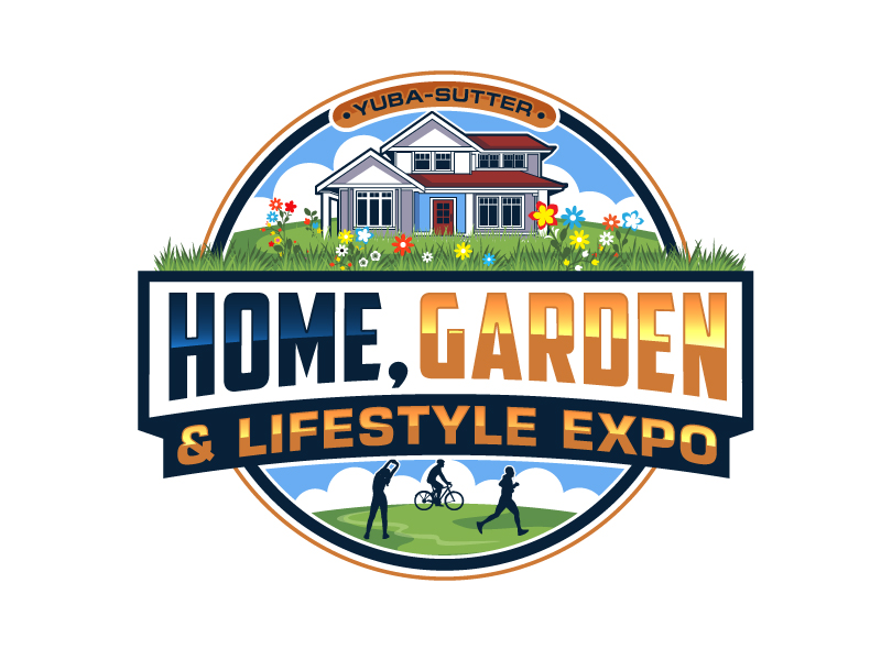 Yuba City Home, Garden & Lifestyle Expo logo design by DreamLogoDesign