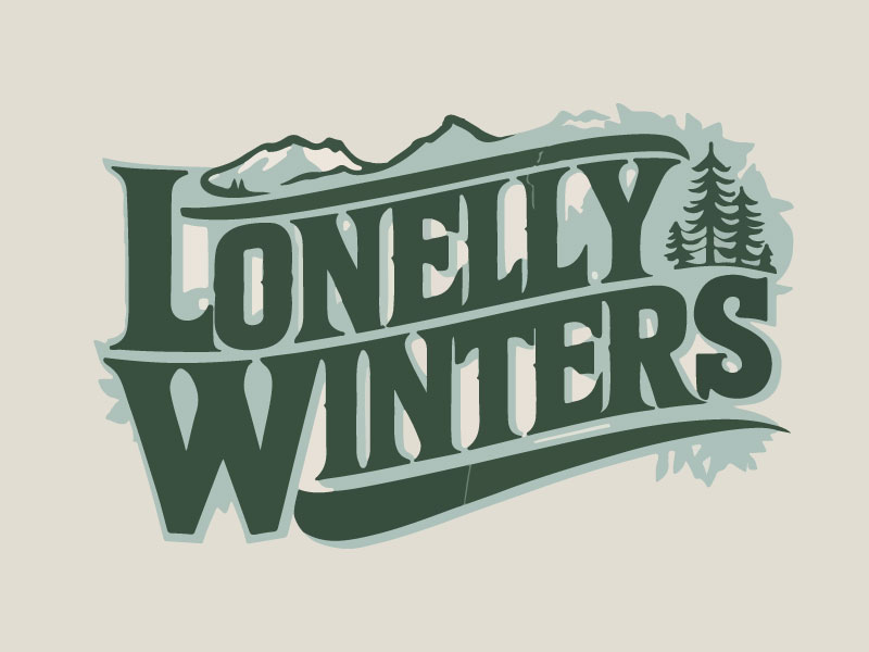 Lonely Winters logo design by Rahul Biswas
