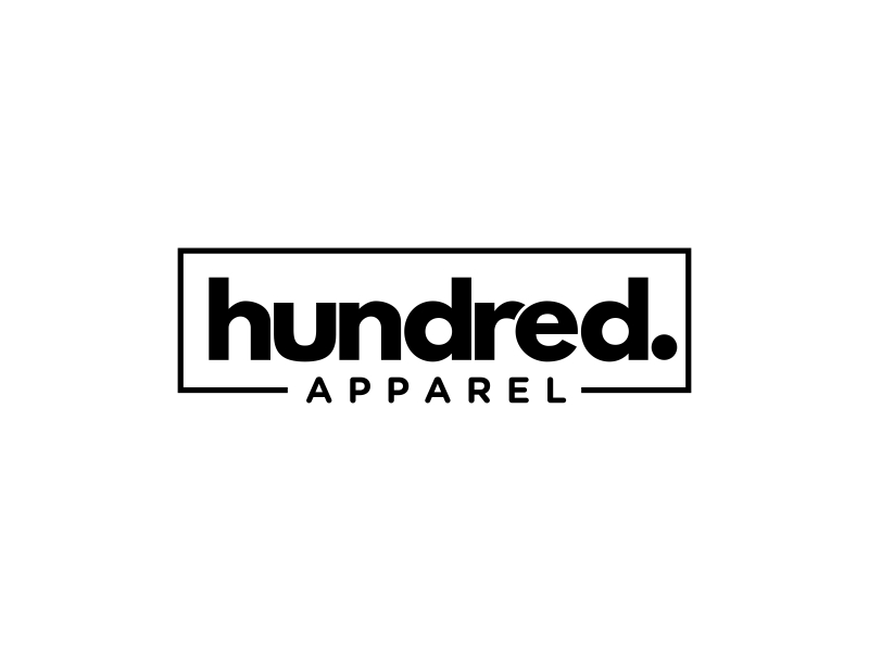 hundred.apparel logo design by Ariza Mauliza