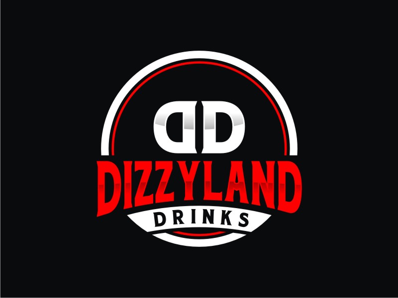 Dizzyland Drinks logo design by Artomoro