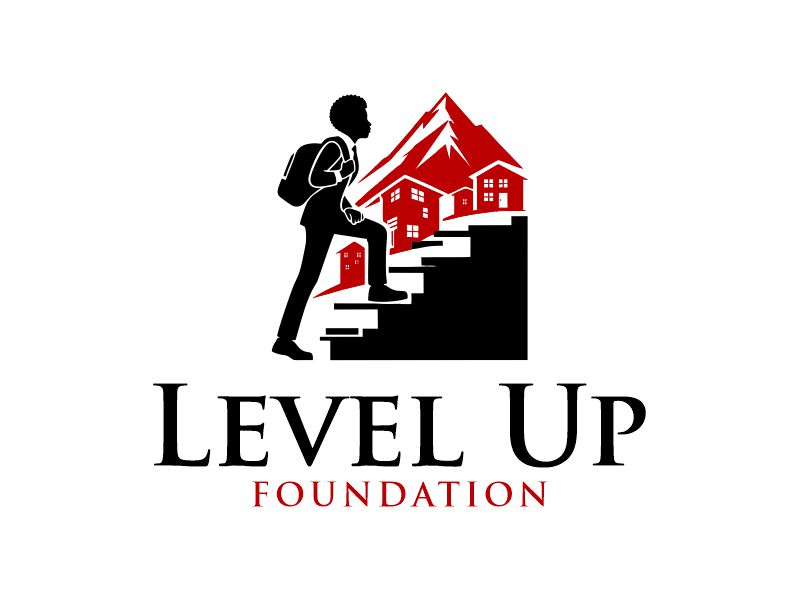 Level Up Foundation logo design by Gwerth