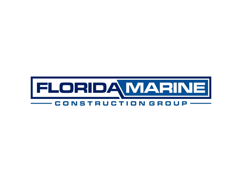 Florida Marine Construction Group logo design by mikael
