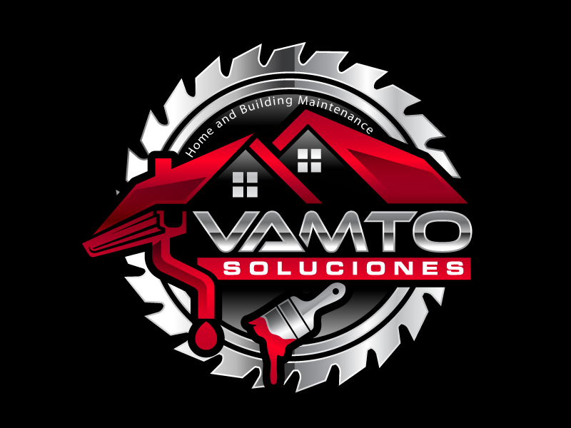 VAMTO Soluciones logo design by DreamLogoDesign