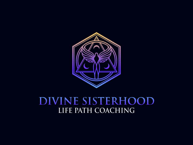 Divine Sisterhood Life Path Coaching logo design by azizah
