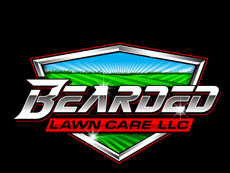 Bearded Lawn Care LLC logo design by DreamLogoDesign