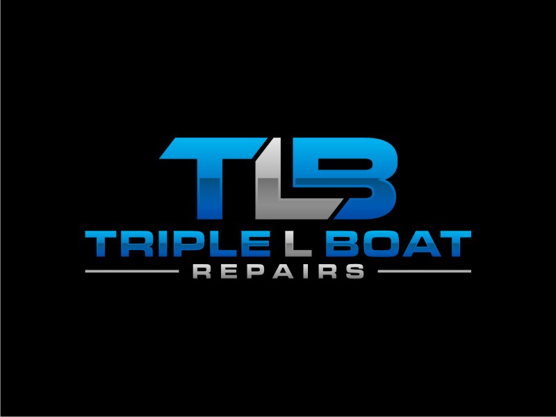 Triple L Boat Repairs logo design by Artomoro