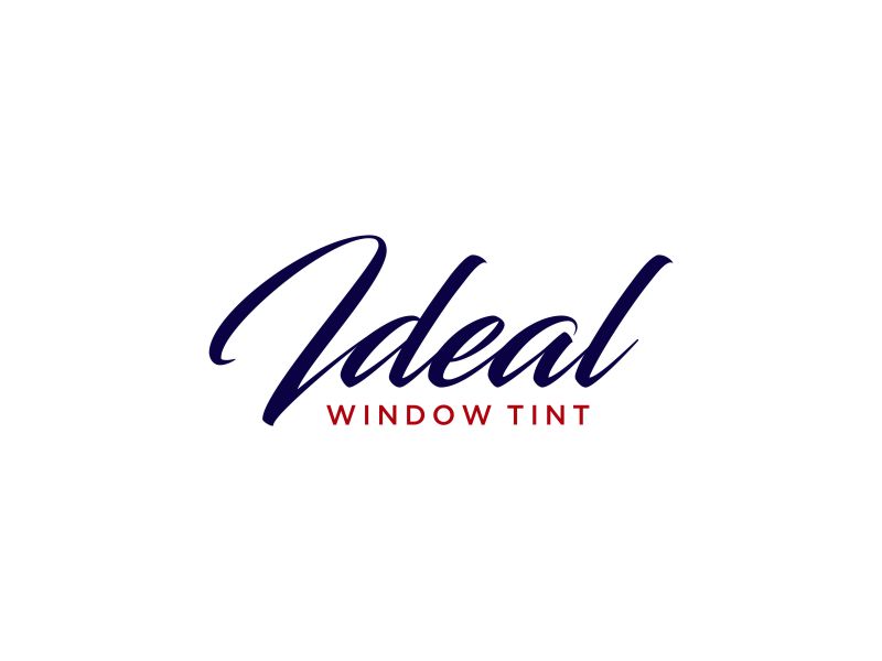 Ideal Window Tint logo design by blessings