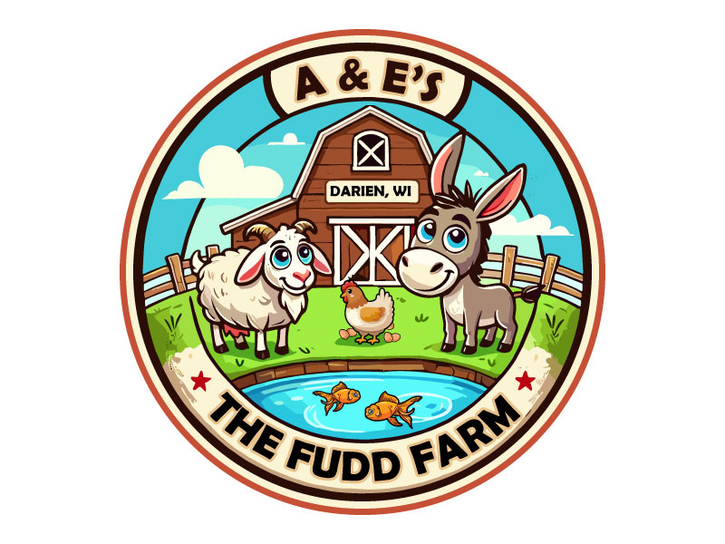 A & E's The Fudd Farm logo design by Ebad uddin