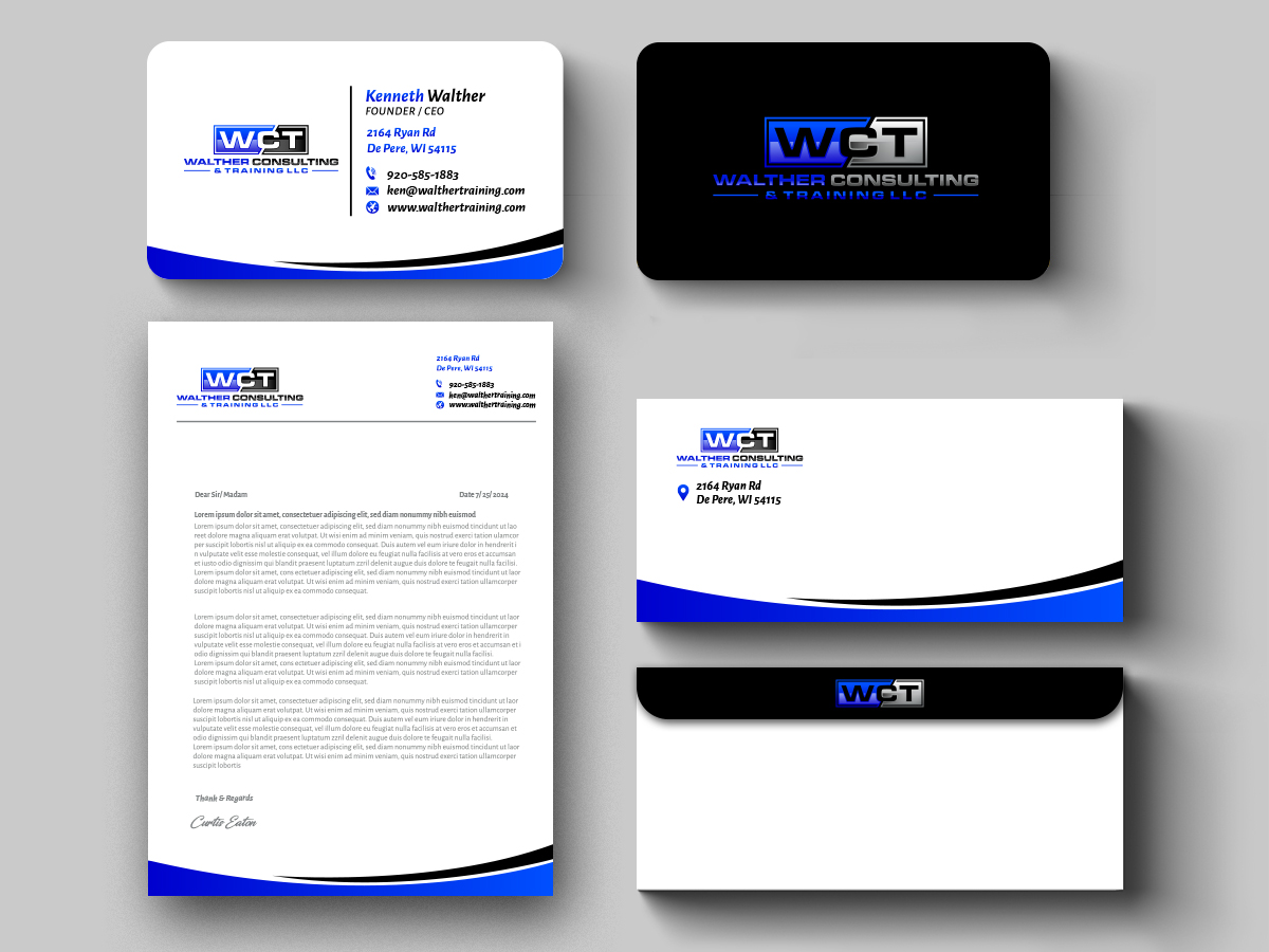 Walther Consulting & Training LLC logo design by grea8design