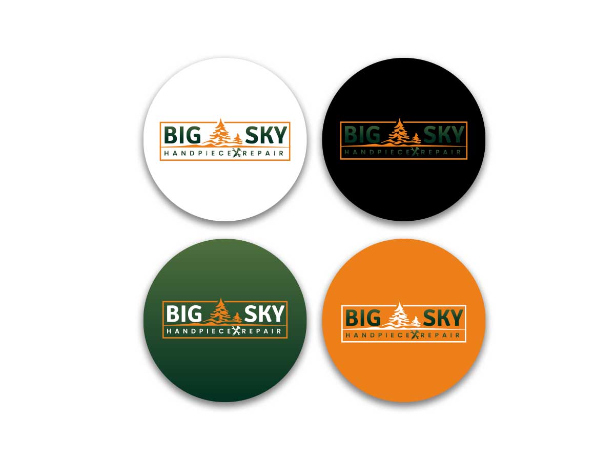 Big Sky Handpiece Repair logo design by grea8design