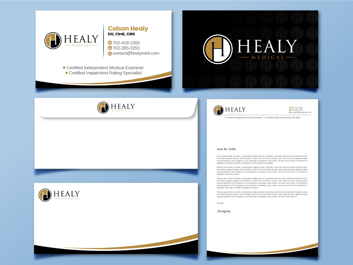 Healy Medical logo design by Uttam Sasmal