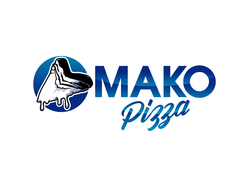 Mako Pizza logo design by Koushik