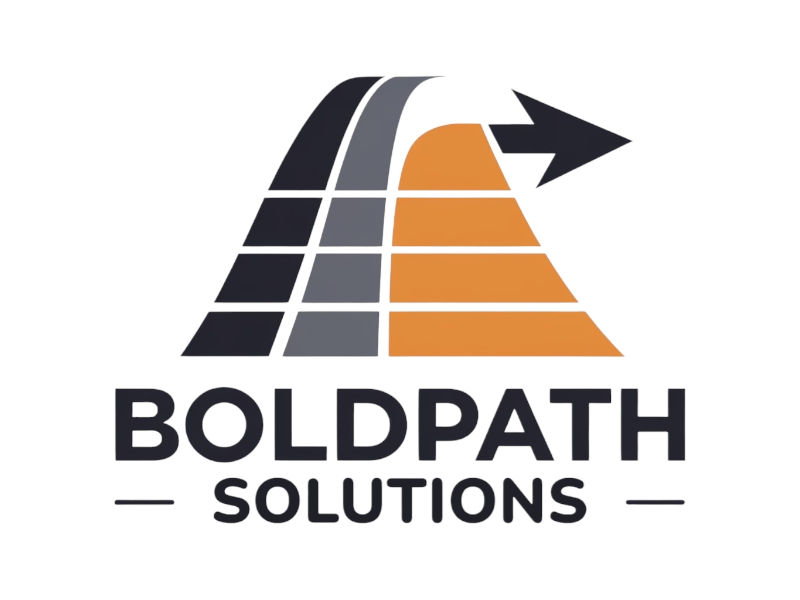 BoldPath Solutions logo design by salim