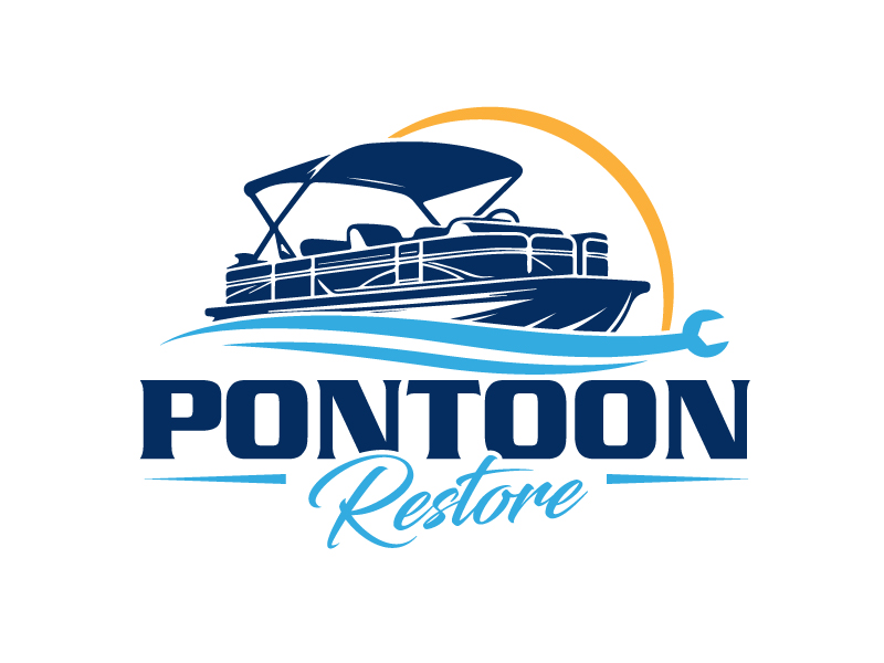 Pontoon Restore logo design by jaize