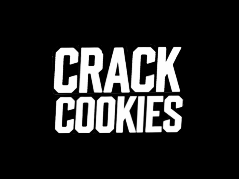 CRACK COOKIES logo design by Charii