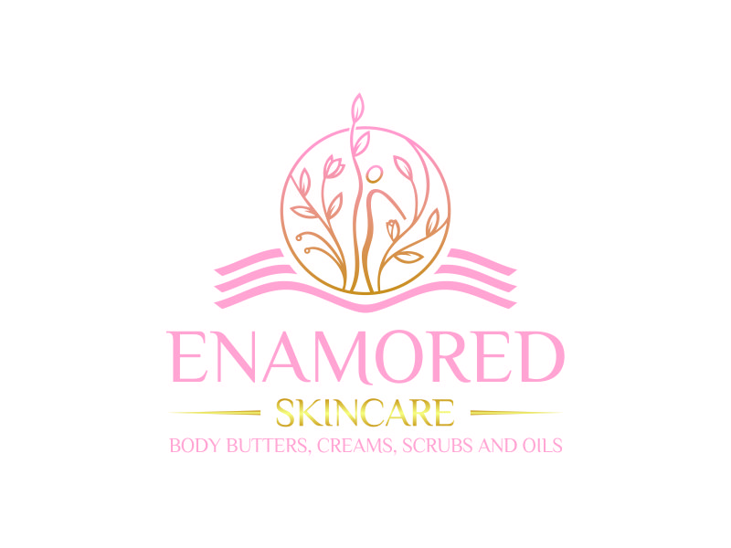 Enamored Skincare logo design by azizah