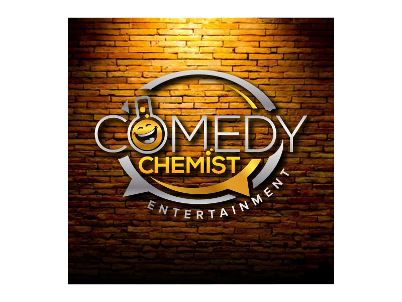 Comedy Chemist Entertainment logo design by jaize