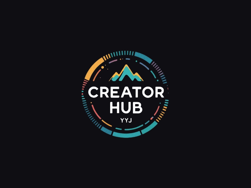Creator Hub YYJ logo design by iffikhan