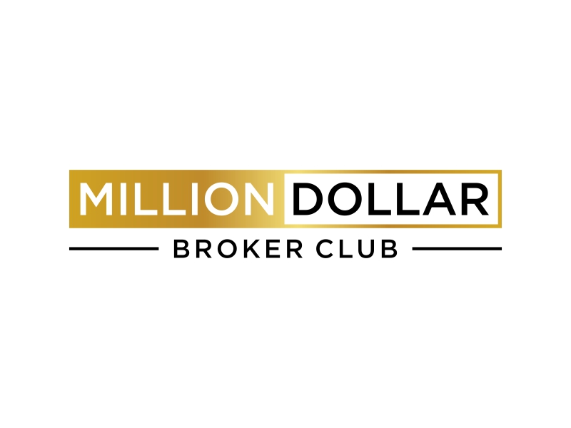 million dollar broker club logo design by mukleyRx
