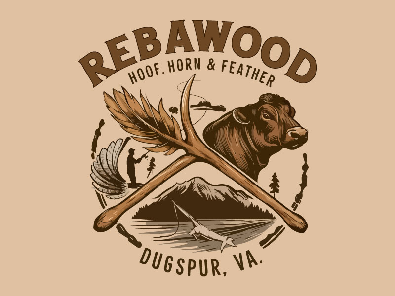Rebawood - Dugspur Va logo design by Rahul Biswas