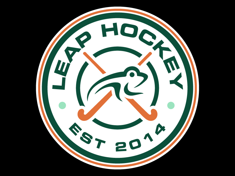 Leap Hockey logo design by jaize