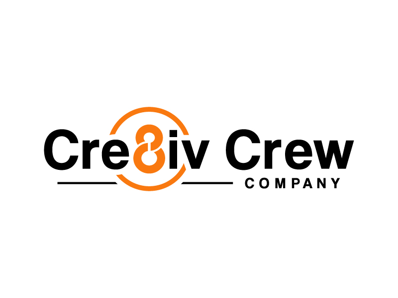 Cre8iv Crew Company logo design by BrainStorming