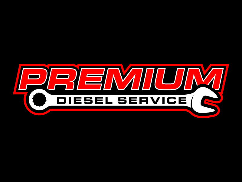 Premium Diesel Service logo design by daywalker