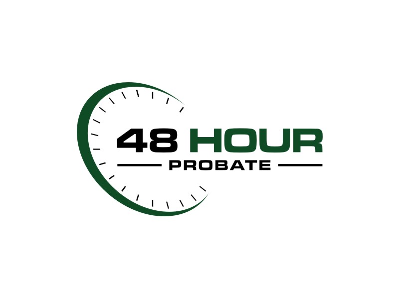 48 hour probate logo design by Neng Khusna