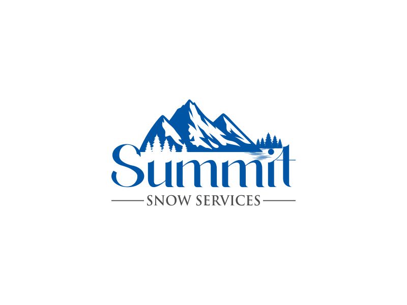 Summit Snow Services logo design by Zeratu