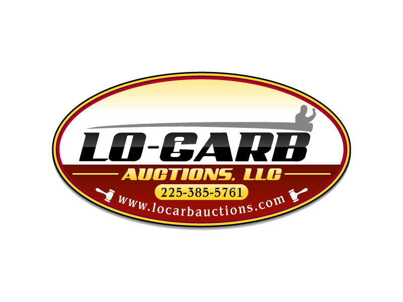 LO-CARB Auctions, LLC logo design by Koushik