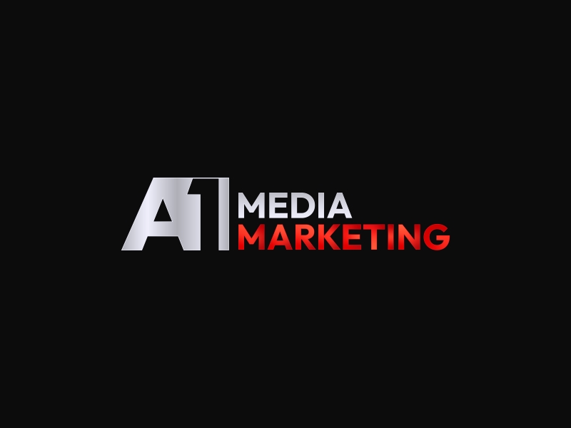 A 1 Media Marketing logo design by hasibhasan