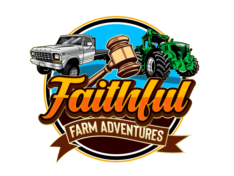 Faithful Farm Adventures logo design by DreamLogoDesign