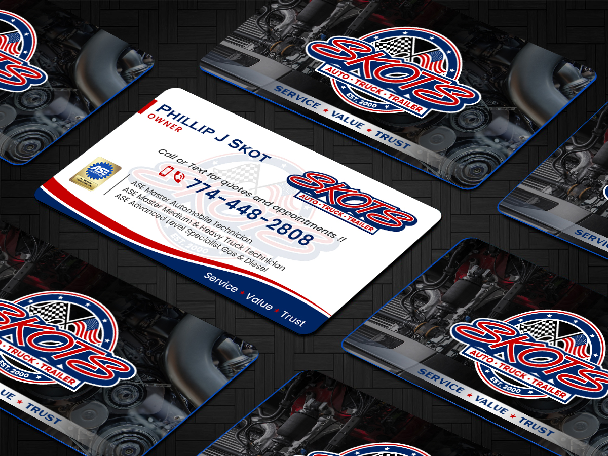 SKOTS Auto - Truck - Trailer logo design by Niqnish