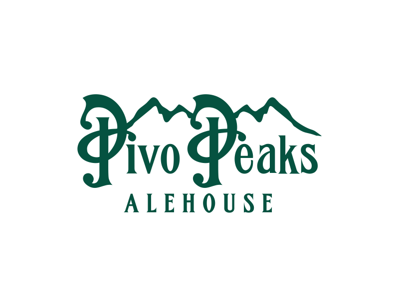 Pivo Peaks Alehouse logo design by cikiyunn