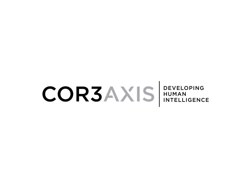 COR3AXIS logo design by hopee