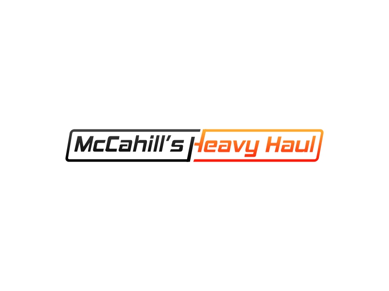 McCahill’s Heavy Haul logo design by Biswanath