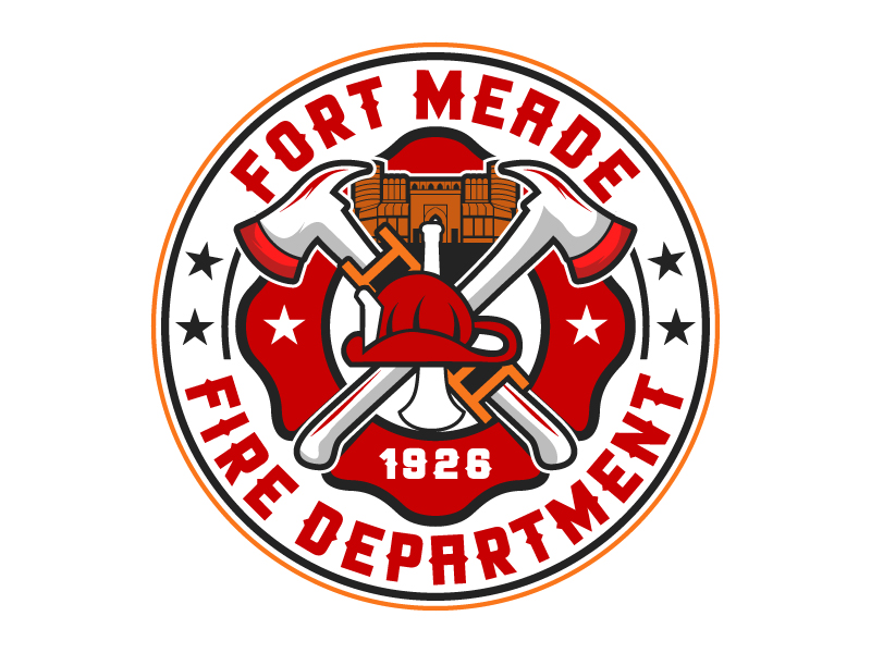 Fort Meade Fire Department logo design by LogoQueen