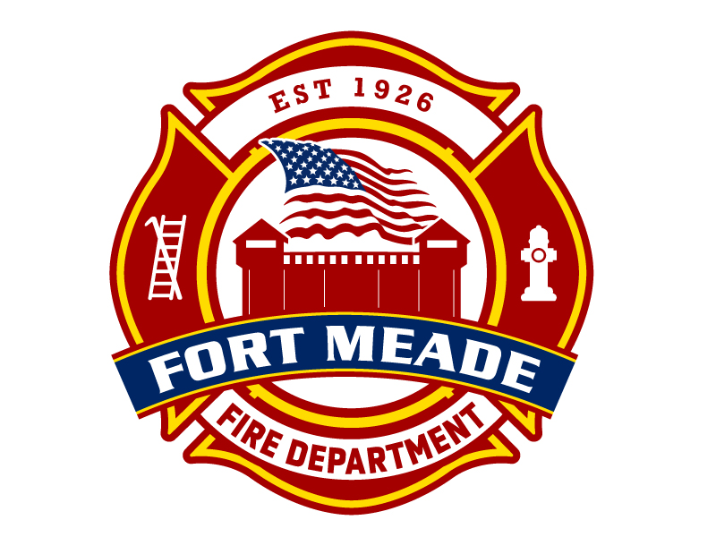 Fort Meade Fire Department logo design by jaize