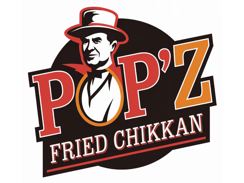 Pop'z Fried Chikkan logo design by King