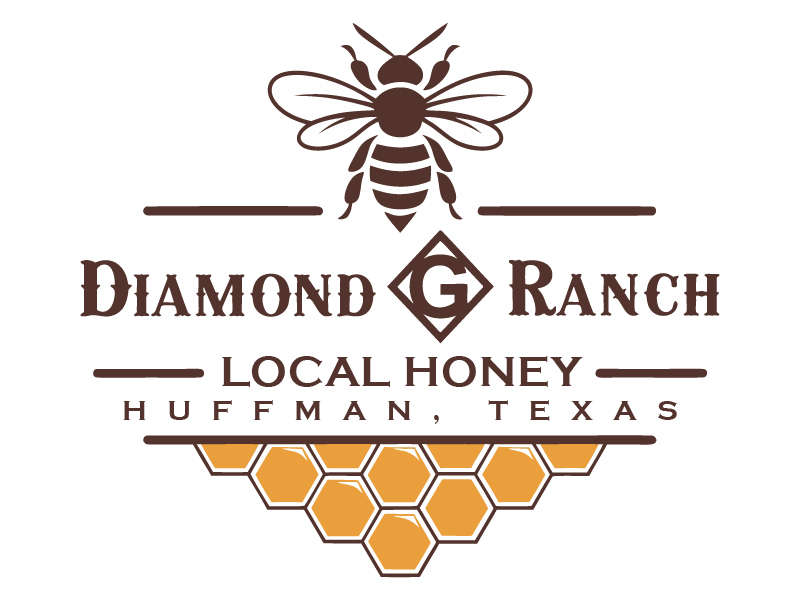Diamond G Ranch Local Honey logo design by BrightARTS