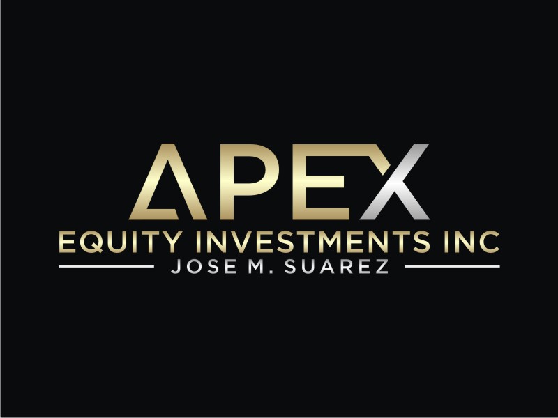 APEX Equity Investments Inc. Jose M. Suarez logo design by Artomoro