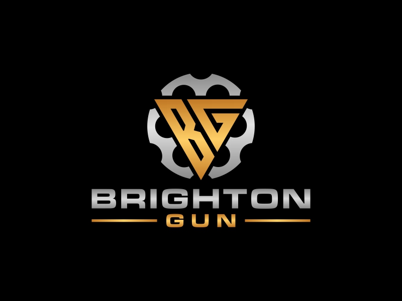 BRIGHTON GUN logo design by Ariza Mauliza