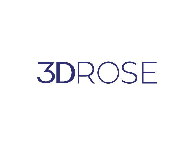 3d Rose logo design by axel182