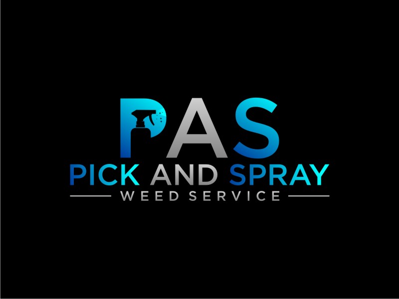 Pick and Spray     Tagline: Weed Service logo design by Artomoro