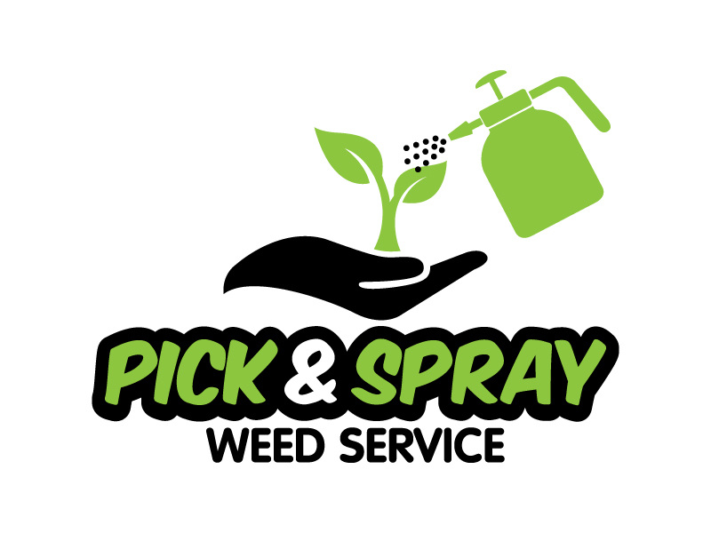 Pick and Spray     Tagline: Weed Service logo design by jaize
